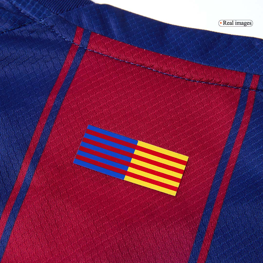 Kid's Barcelona Home Soccer Jersey Kit(Jersey+Shorts+Socks) 2025/26 - Image 13