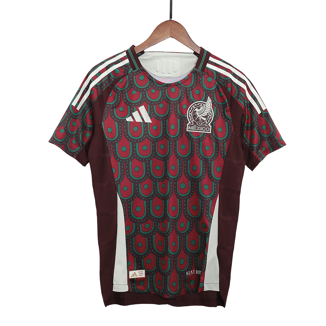 Authentic Mexico Home Soccer Jersey Copa America 2024 - Image 4