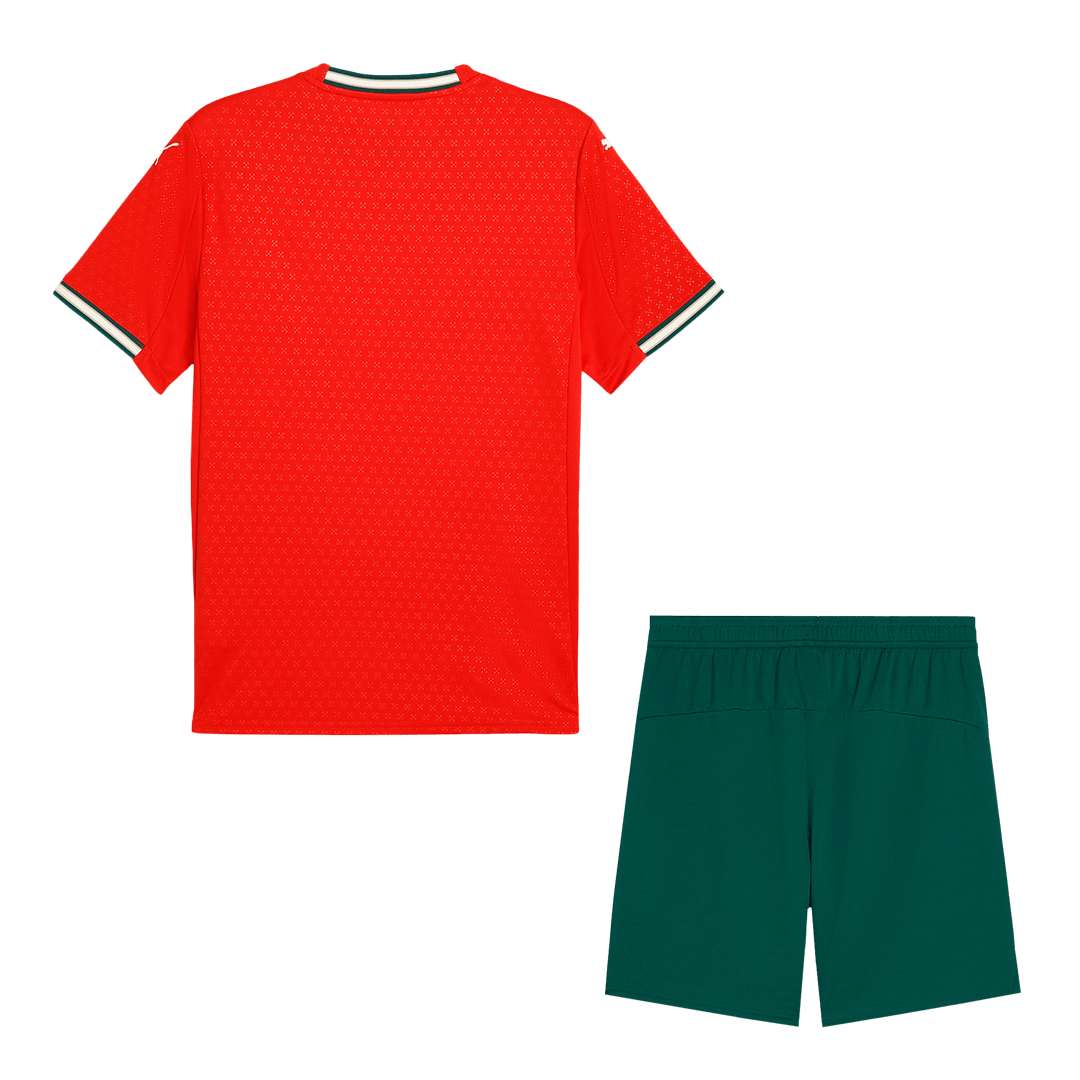 Portugal Home Soccer Jersey Kit(Jersey+Shorts) 2025 - Image 2