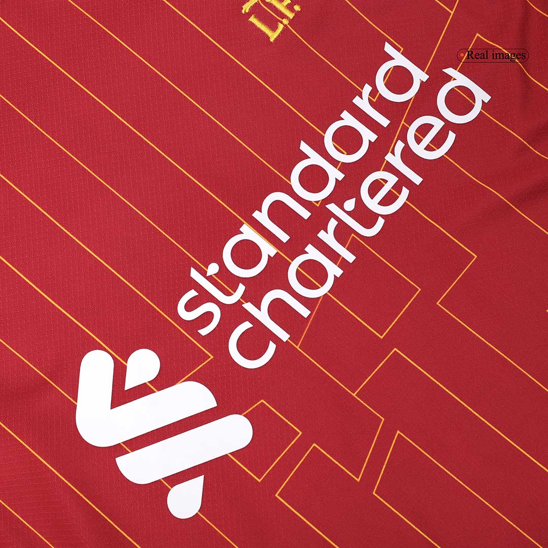 VIRGIL #4 Liverpool Home Soccer Jersey 2024/25 - Image 5