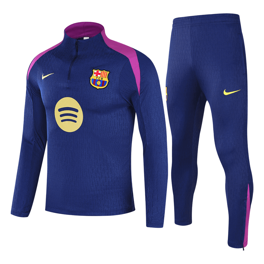 Barcelona Zipper Sweatshirt Kit(Top+Pants) 2025/26
