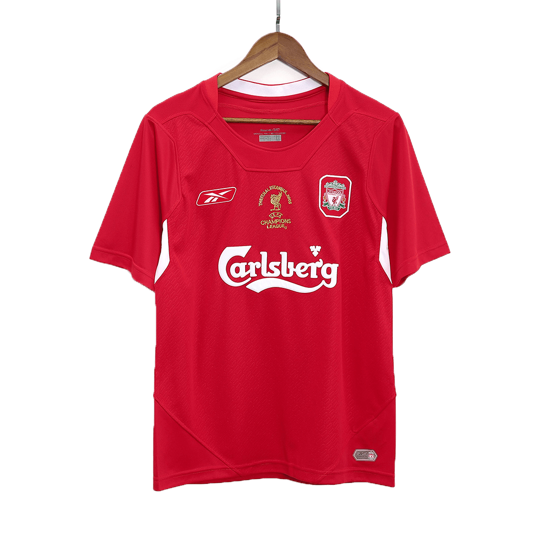 Retro 2005 Liverpool Soccer Jersey