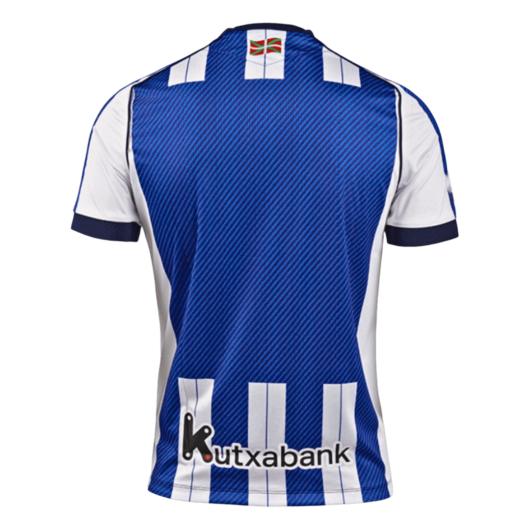 Real Sociedad Home Soccer Jersey 2025/26 - Image 2