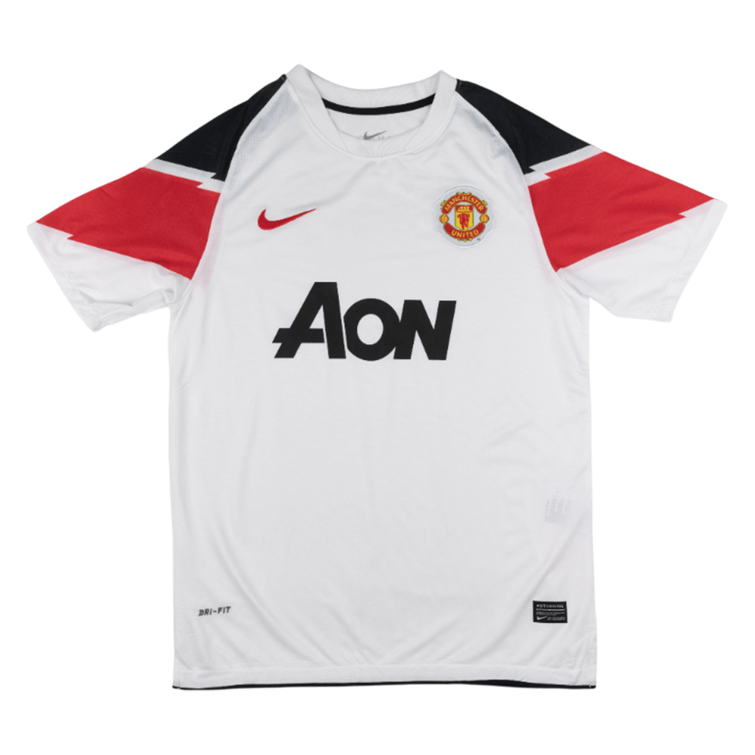 Retro 2010/11 Manchester United Away Soccer Jersey - Image 3