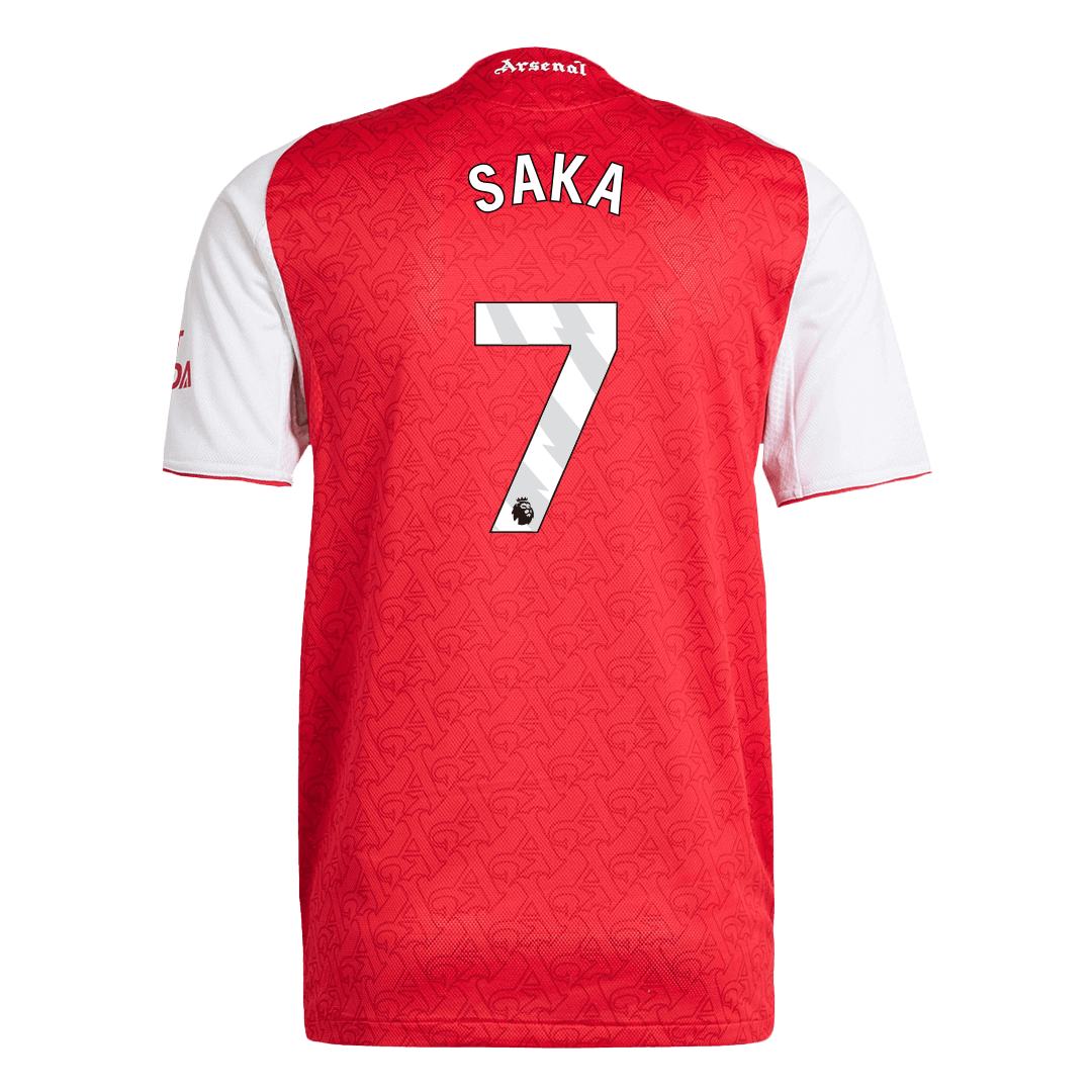 SAKA #7 Arsenal Home Soccer Jersey 2025/26 Player Version - Image 3