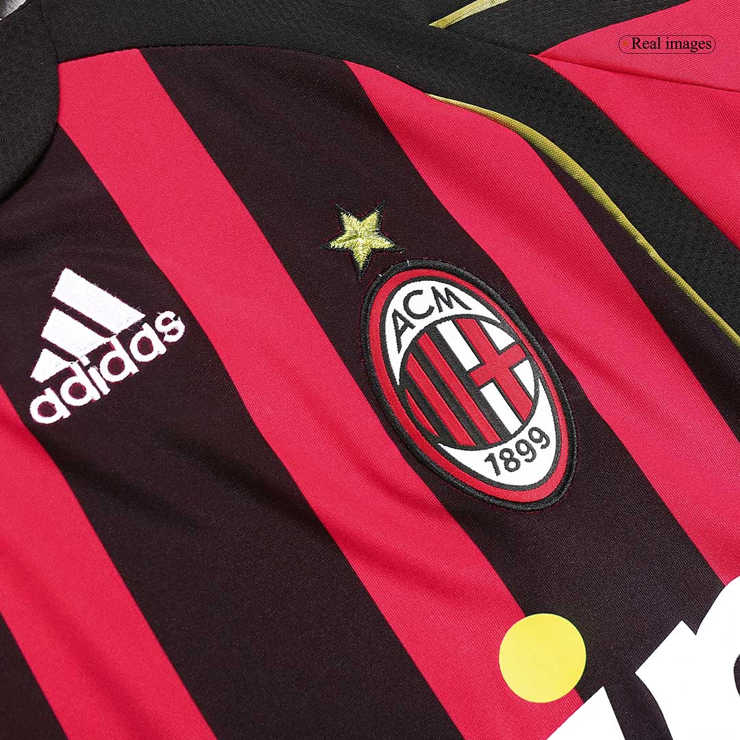 Retro 2006/07 AC Milan Home Soccer Jersey - Image 7