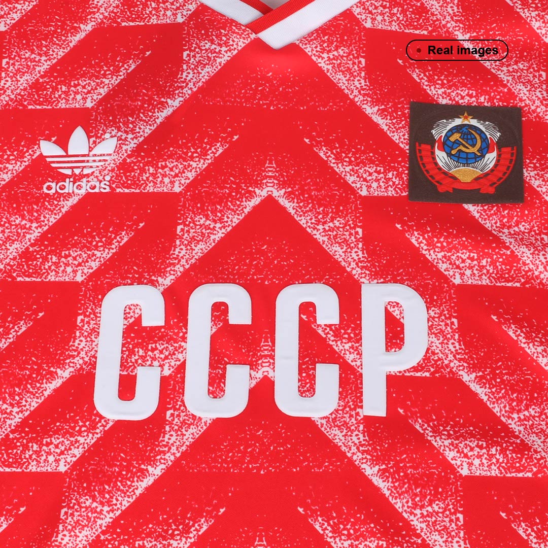 Retro 1987/88 Soviet Union Home Soccer Jersey - Image 6