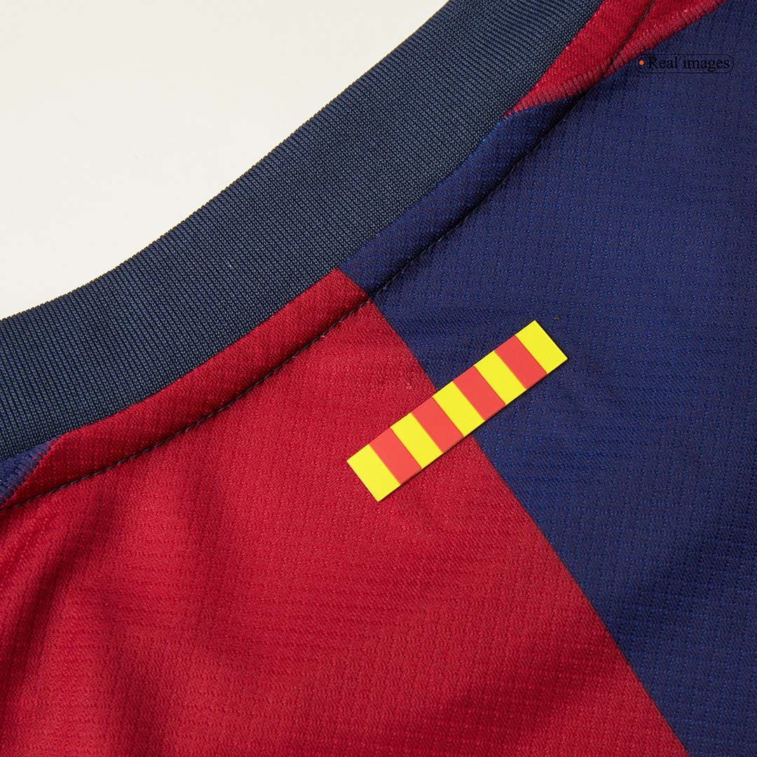 Barcelona Home Soccer Jersey 2024/25 -125th Anniversary - Image 12