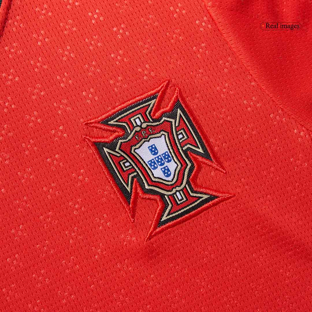 Kid's Portugal Home Soccer Jersey Kit(Jersey+Shorts) 2025 - Image 9