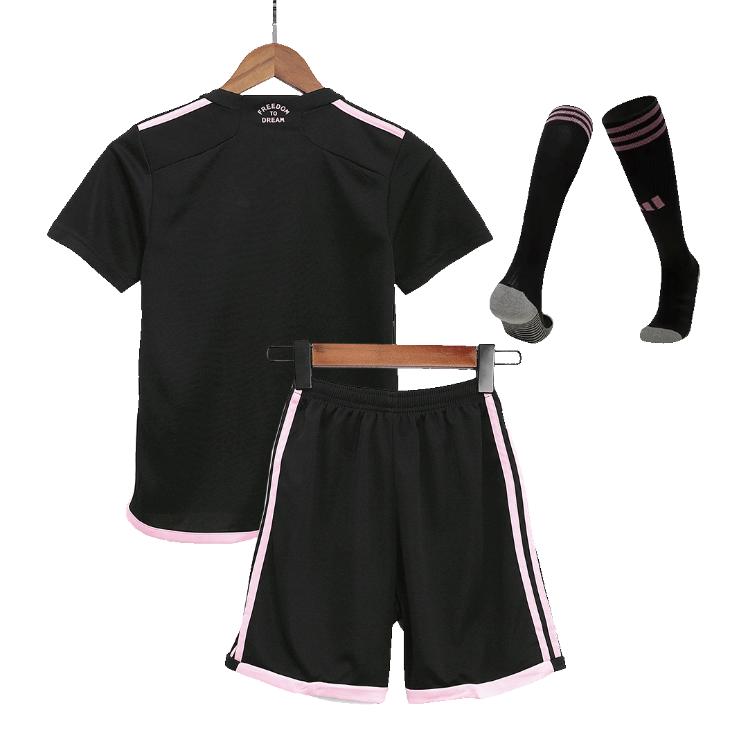 Kid's Inter Miami CF Away Soccer Jersey Kit(Jersey+Shorts+Socks) 2023/24 - Image 2