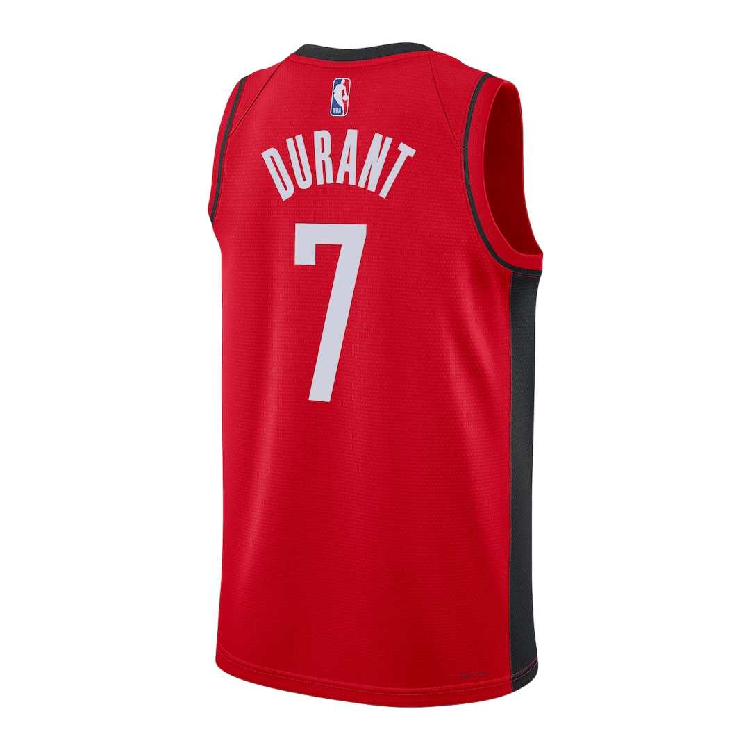Houston Rockets Durant #7 Swingman NBA Jersey - Icon Edition - Image 3