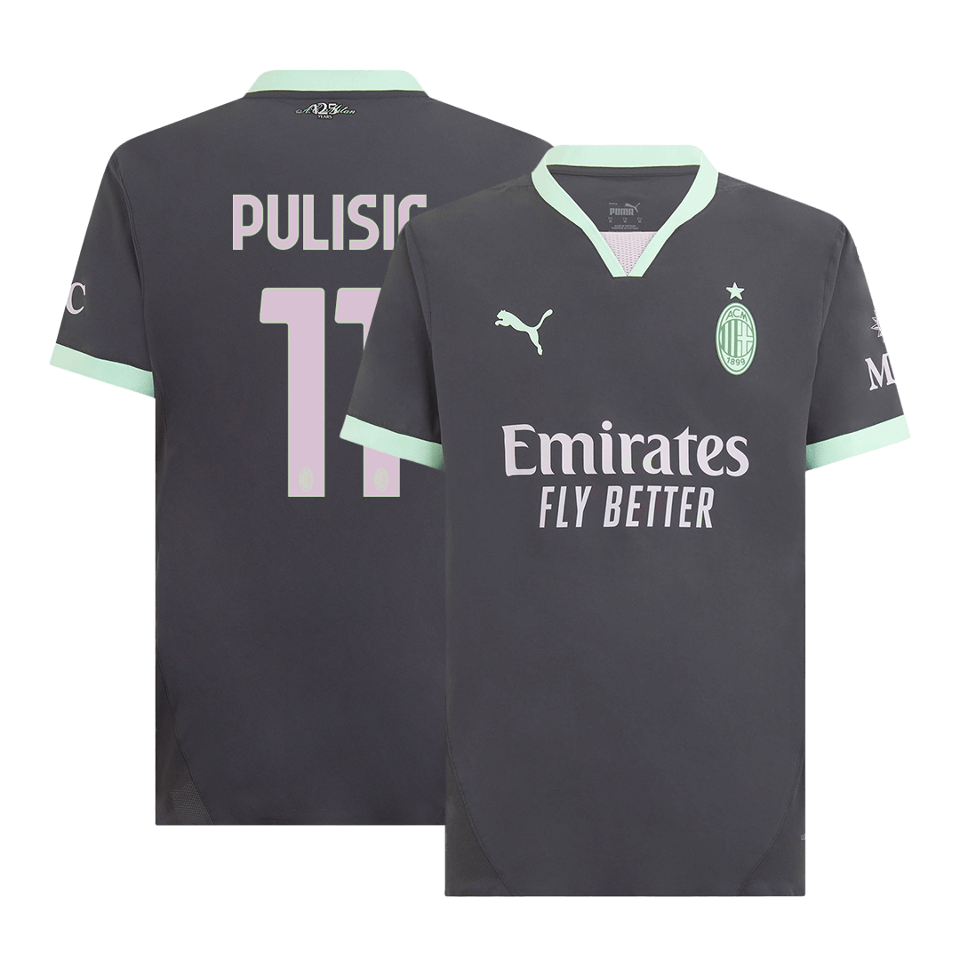 PULISIC #11 AC Milan Third Away Soccer Jersey 2024/25