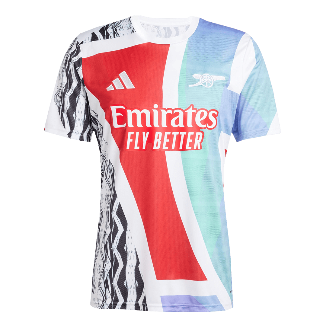 Arsenal Pre-Match Soccer Jersey 2024/25 - Image 4