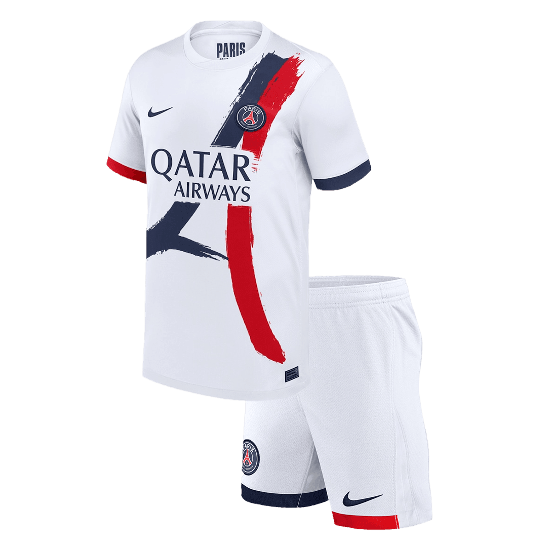 Kid's PSG Away Soccer Jersey Kit(Jersey+Shorts) 2024/25