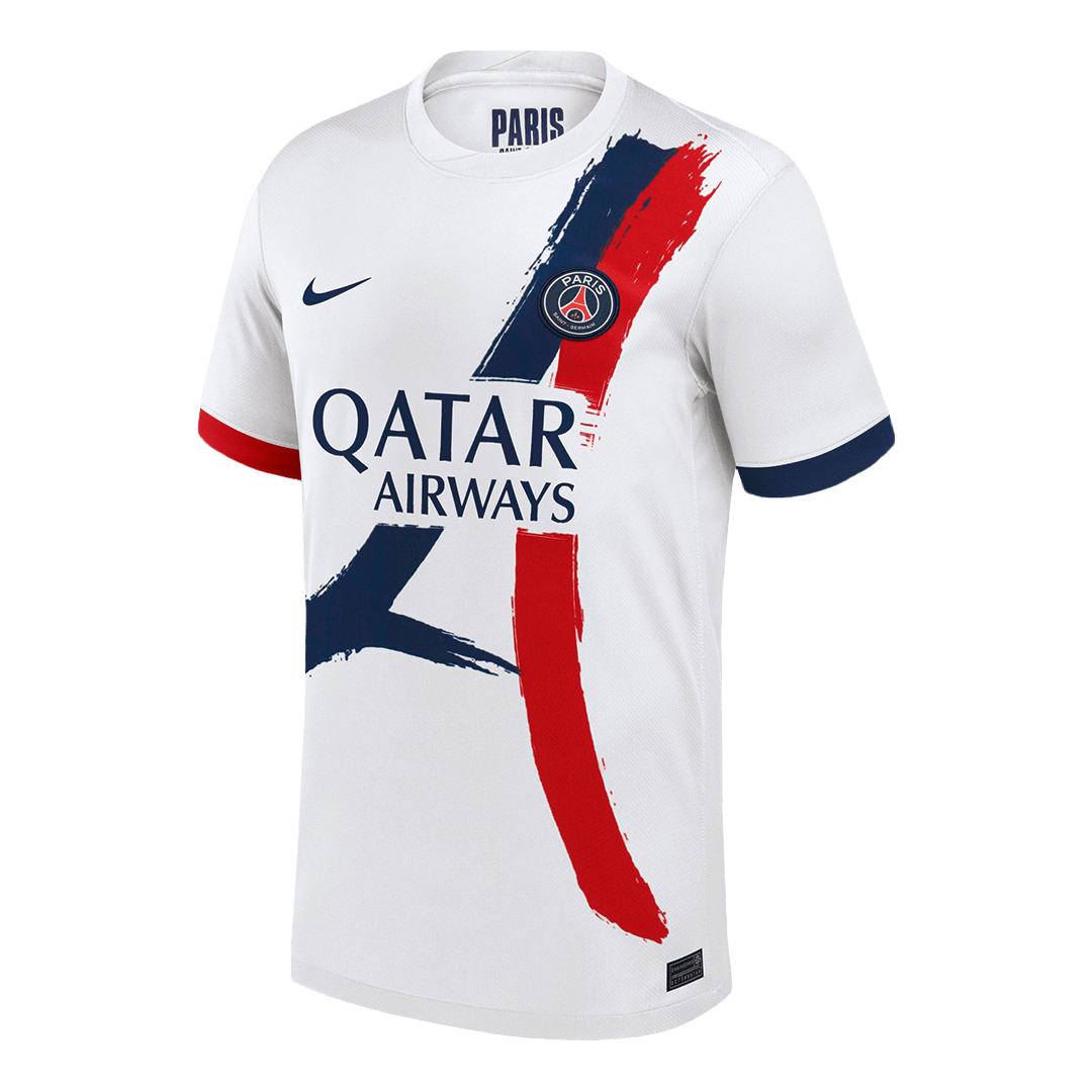 KVARATSKHELIA #7 PSG Away Soccer Jersey 2024/25 - Image 2