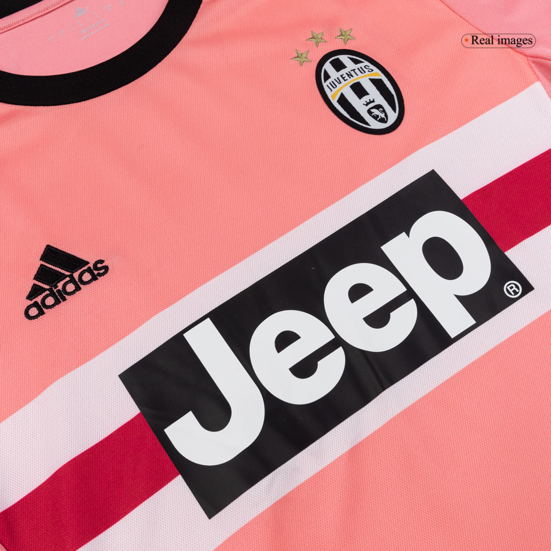 Retro 2015/16 Juventus Away Long Sleeve Soccer Jersey - Image 6