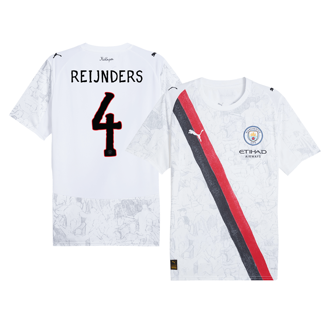 REIJNDERS #4 Manchester City KidSuper Soccer Jersey 2025/26 - Club World Cup
