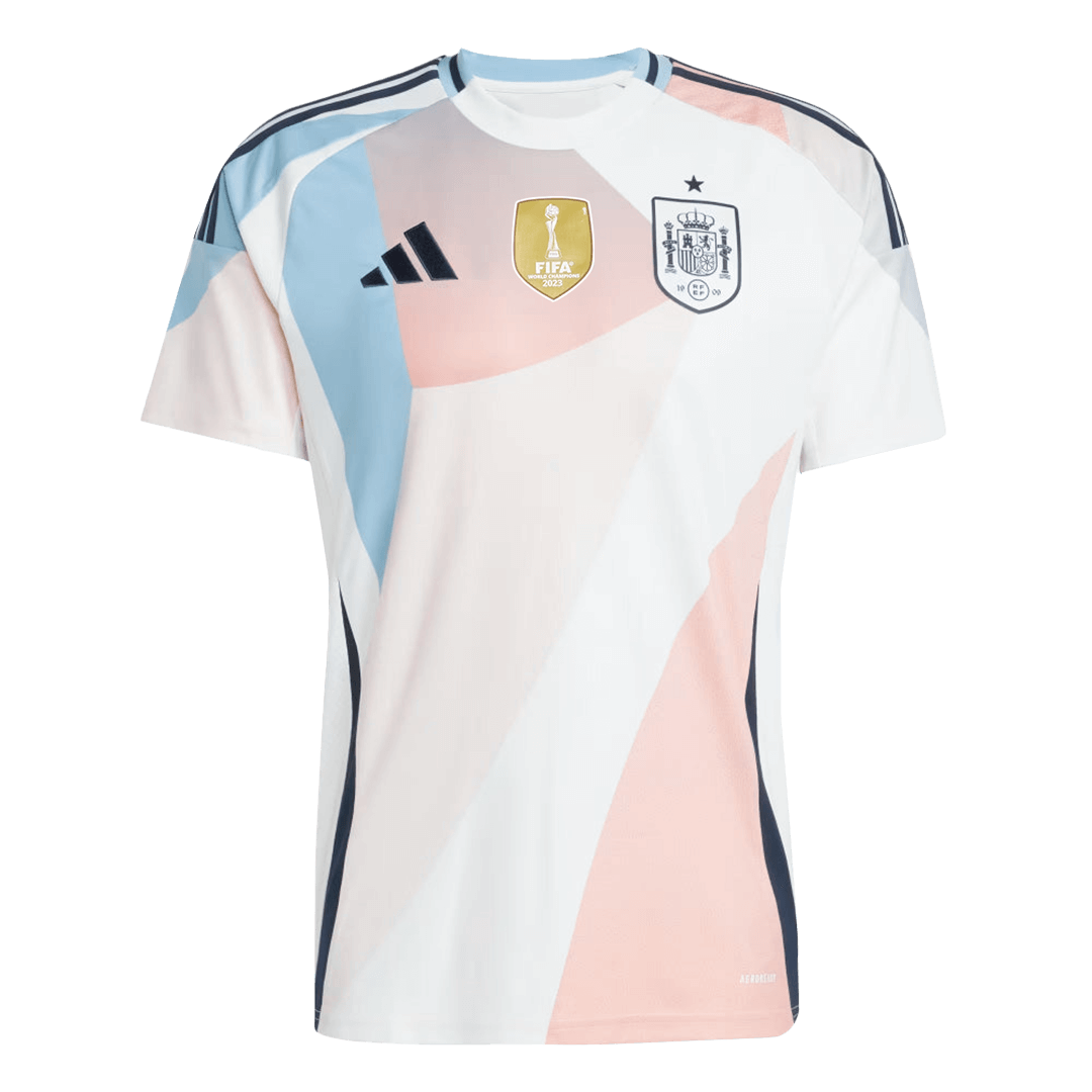 Spain Away Soccer Jersey 2025 Women's Euro