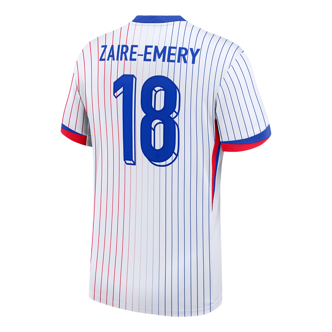 ZAIRE-EMERY #18 France Away Soccer Jersey 2024 - Image 3