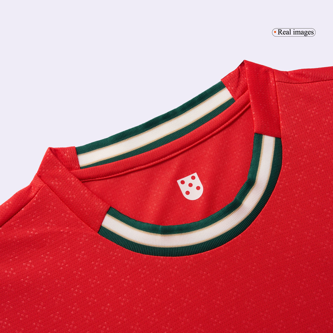 Portugal Home Soccer Jersey Kit(Jersey+Shorts) 2025 - Image 7