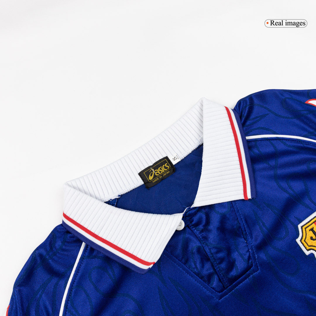 Retro 1998 Japan Home Long Sleeve Soccer Jersey - Image 4