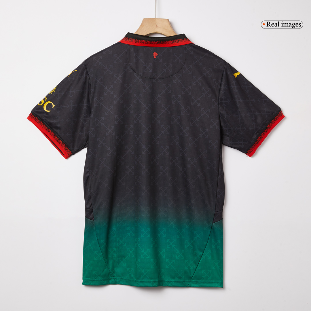 "PULISIC" #11 AC Milan Fourth Away Soccer Jersey 2024/25 - Image 5