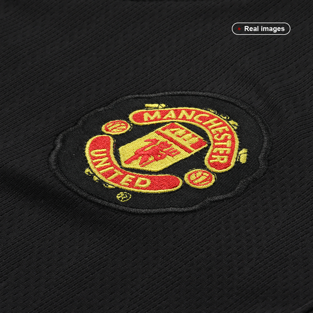 Retro SCHOLES #18 2007/08 Manchester United Away Soccer Jersey - Image 4