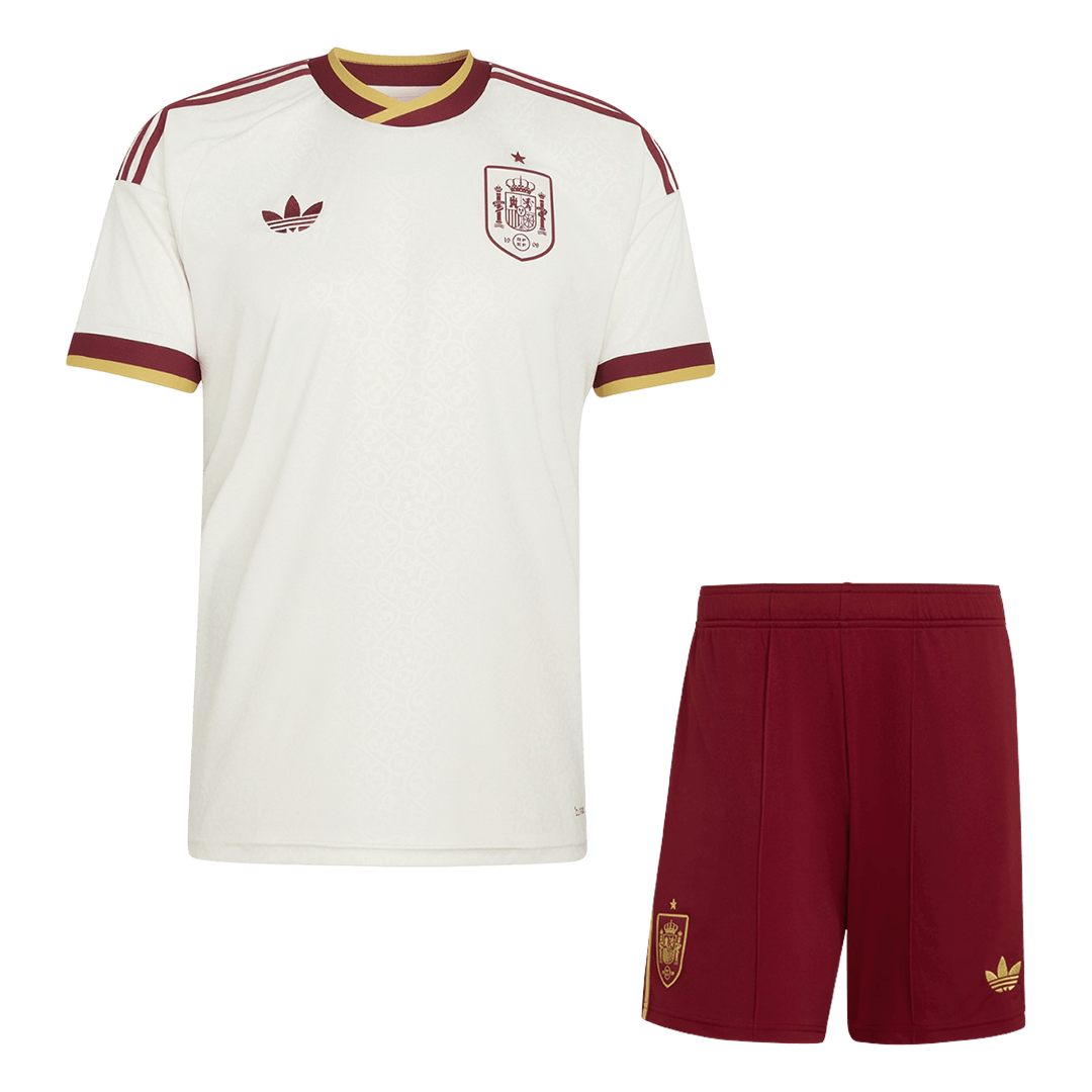 Spain Away Soccer Jersey Kit(Jersey+Shorts) 2026