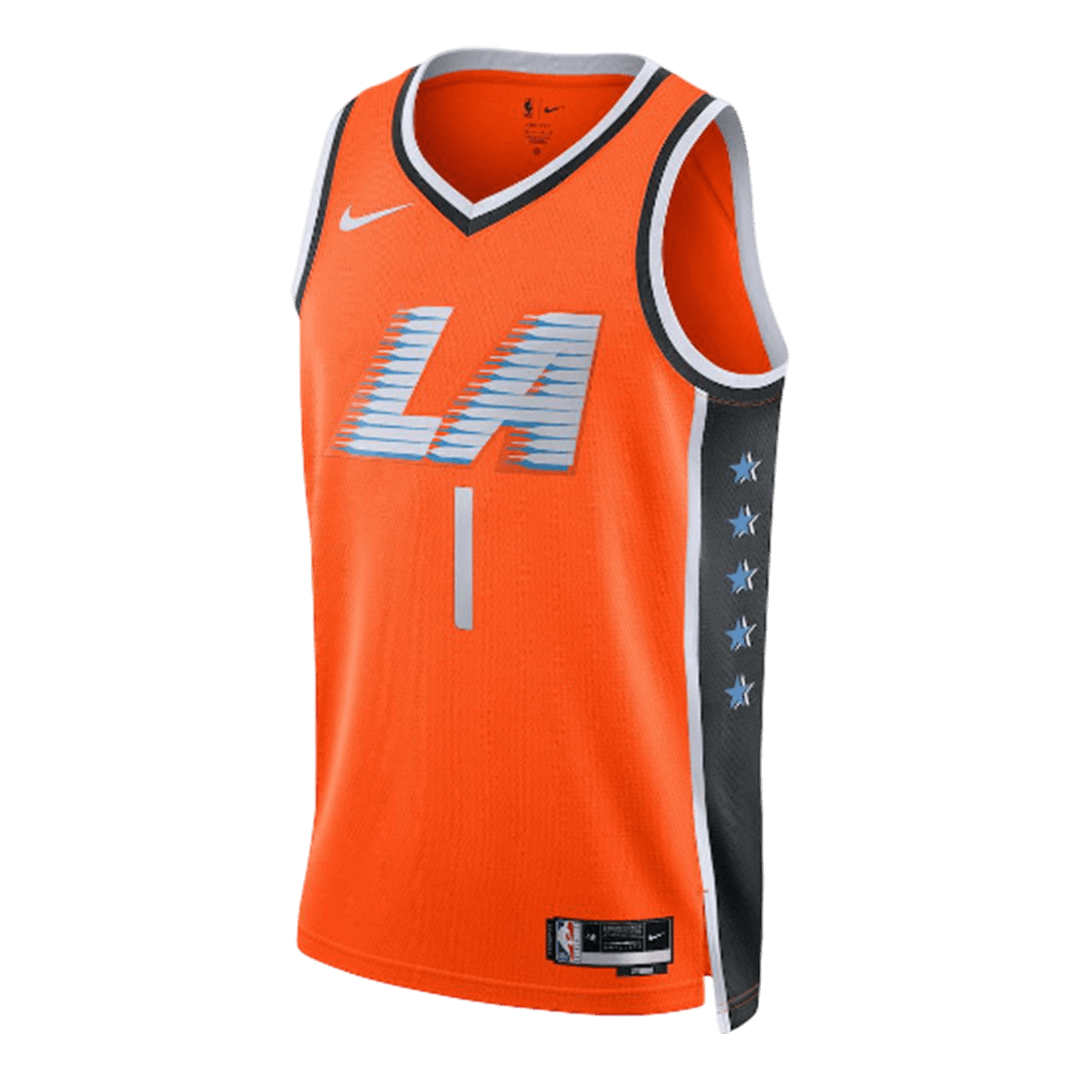 Los Angeles Clippers Harden #1 2025/26 Swingman NBA Jersey - City Edition - Image 2