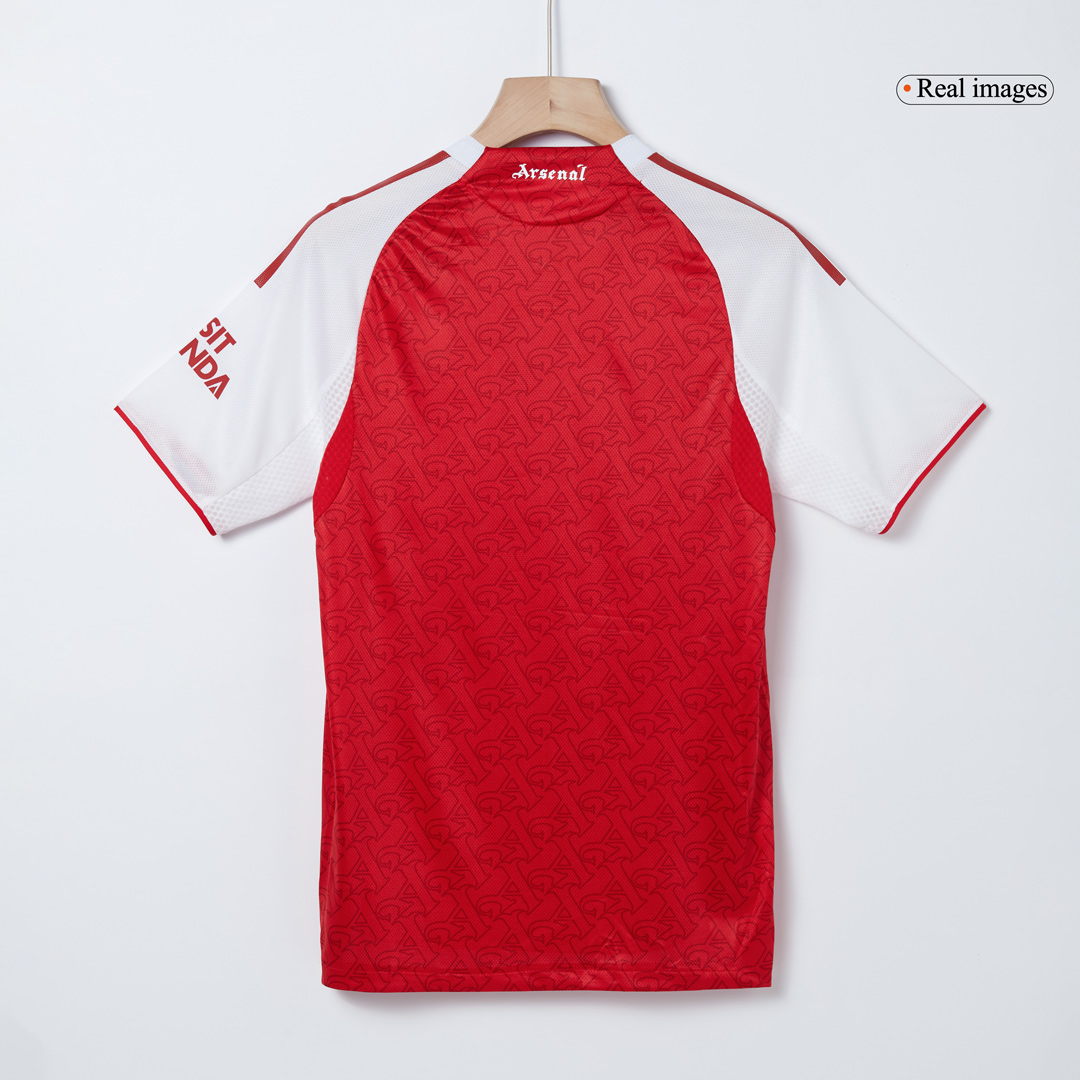 SALIBA #2 Arsenal Home Soccer Jersey 2025/26 Player Version - Image 6