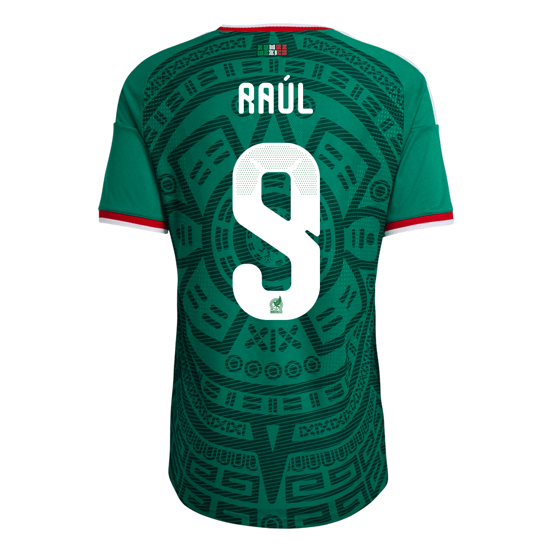 Raúl #9 Mexico Home Soccer Jersey 2026 Player Version - Image 3