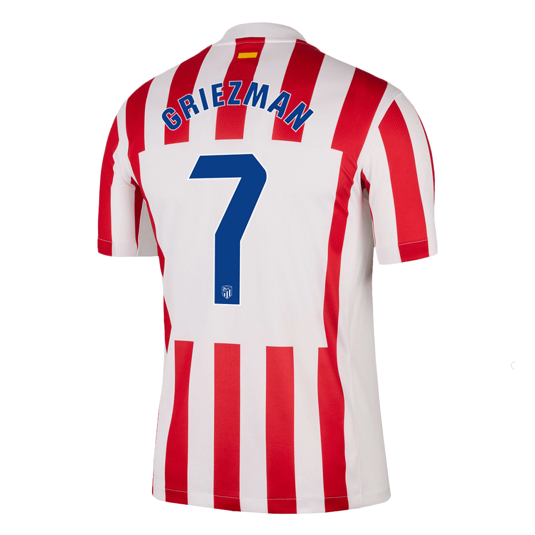 GRIEZMANN #7 Atletico Madrid Home Soccer Jersey 2025/26 - Image 3
