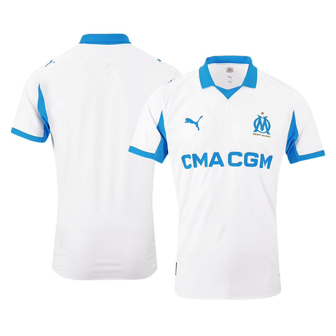 Authentic Marseille Home Soccer Jersey 2025/26 - Image 3