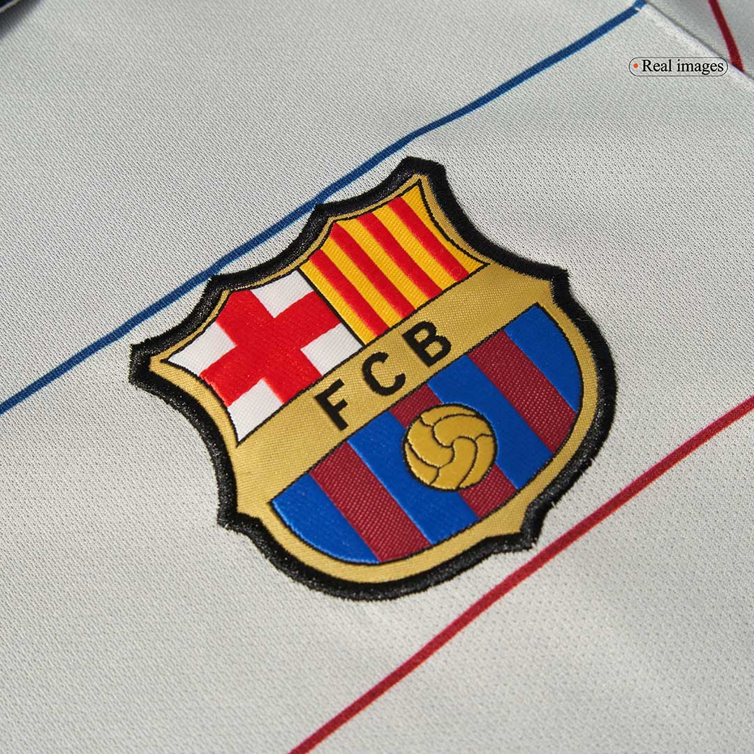 Retro 2003/04 Barcelona Away Soccer Jersey - Image 5