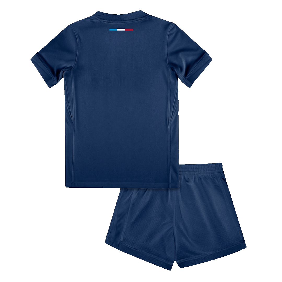 Kid's PSG Home Soccer Jersey Kit(Jersey+Shorts) 2024/25 - Image 2