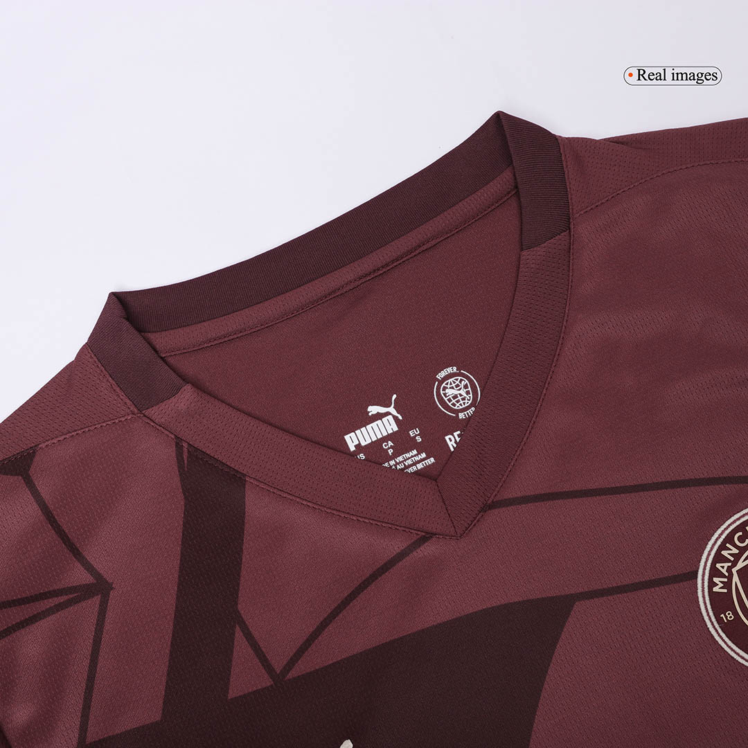 DE BRUYNE #17 Manchester City Third Away Soccer Jersey 2024/25 - Image 7