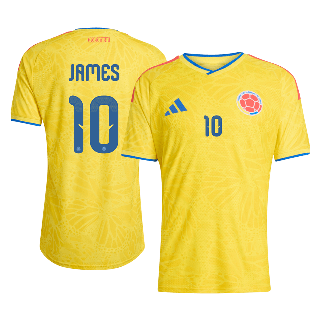 JAMES #10 Colombia Home Soccer Jersey 2026 Player Version