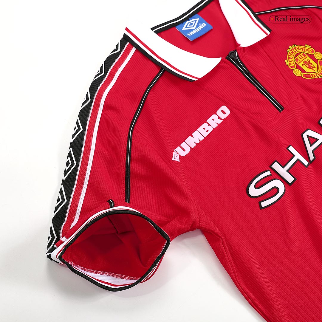 Retro 98/00 Manchester United Home Soccer Jersey - Image 10