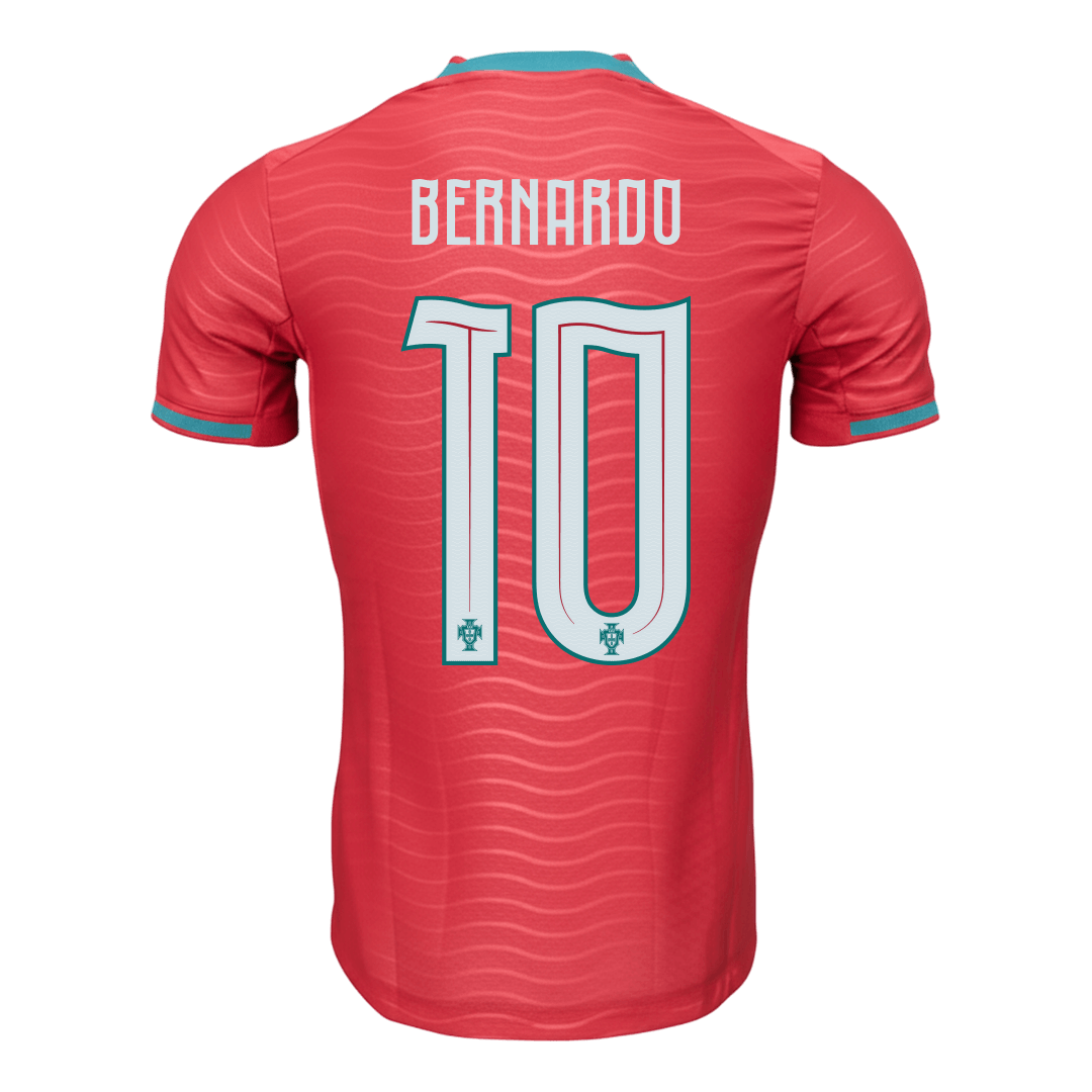 BERNARDO #10 Portugal Home Soccer Jersey 2026 Player Version - Image 3