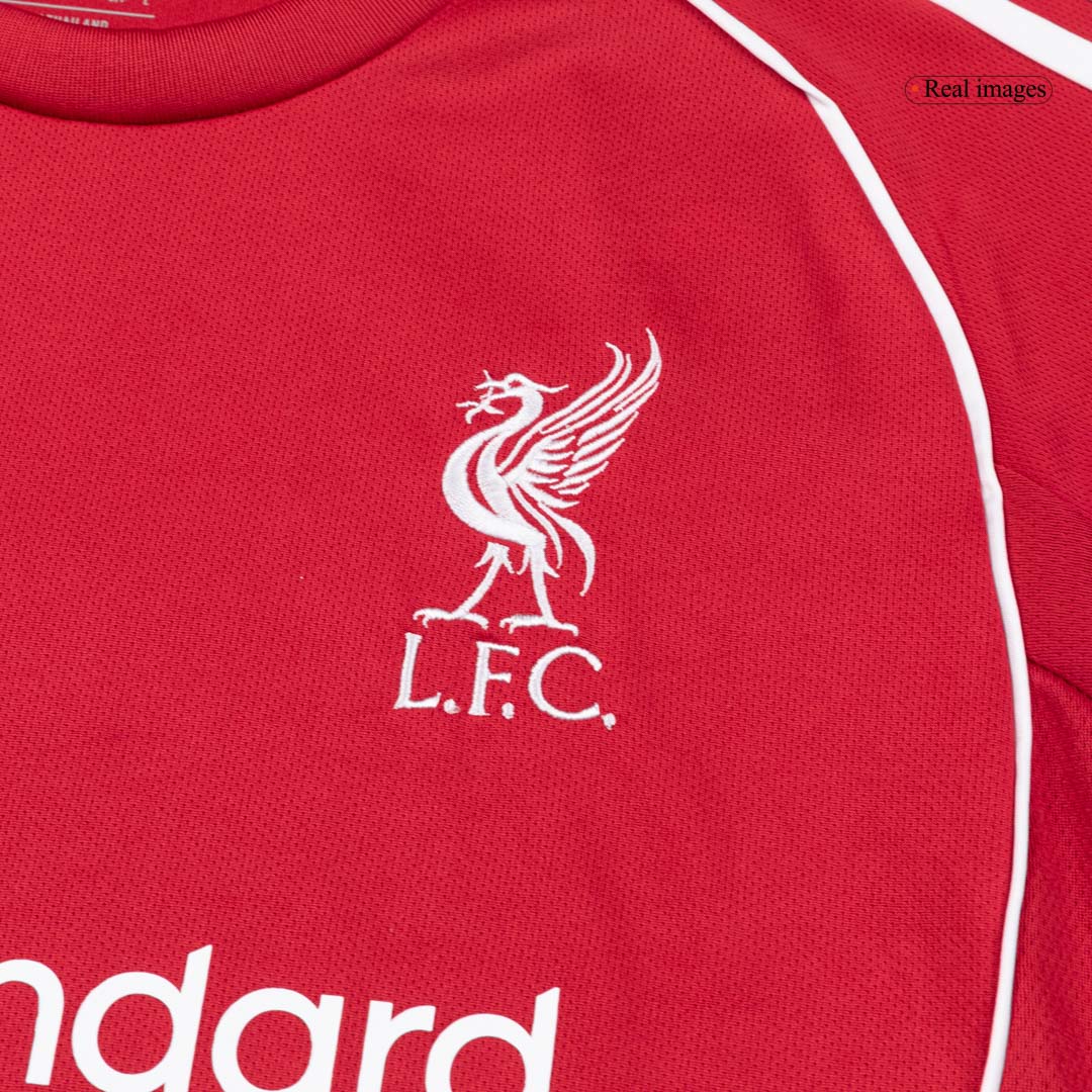 Liverpool Home Long Sleeve Soccer Jersey 2025/26 - Image 5