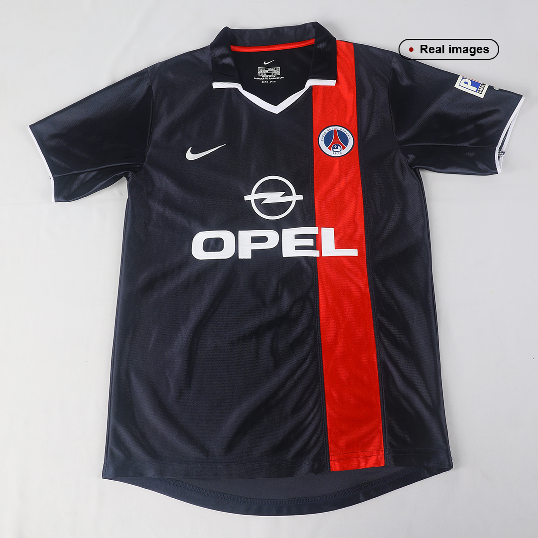 Retro 2001/02 PSG Home Soccer Jersey - Image 7