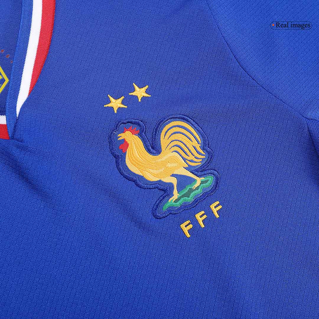 Kid's France Home Soccer Jersey Kit(Jersey+Shorts) Euro 2024 - Image 9