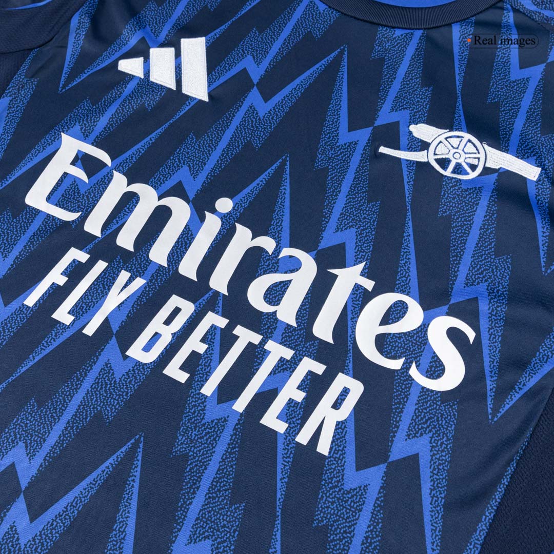 Arsenal Away Long Sleeve Soccer Jersey 2025/26 - Image 8