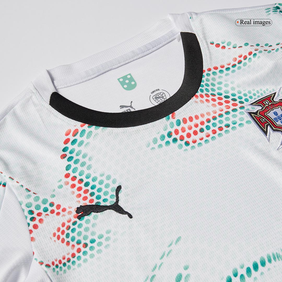Kid's Portugal Away Soccer Jersey Kit(Jersey+Shorts) 2025 - Image 8
