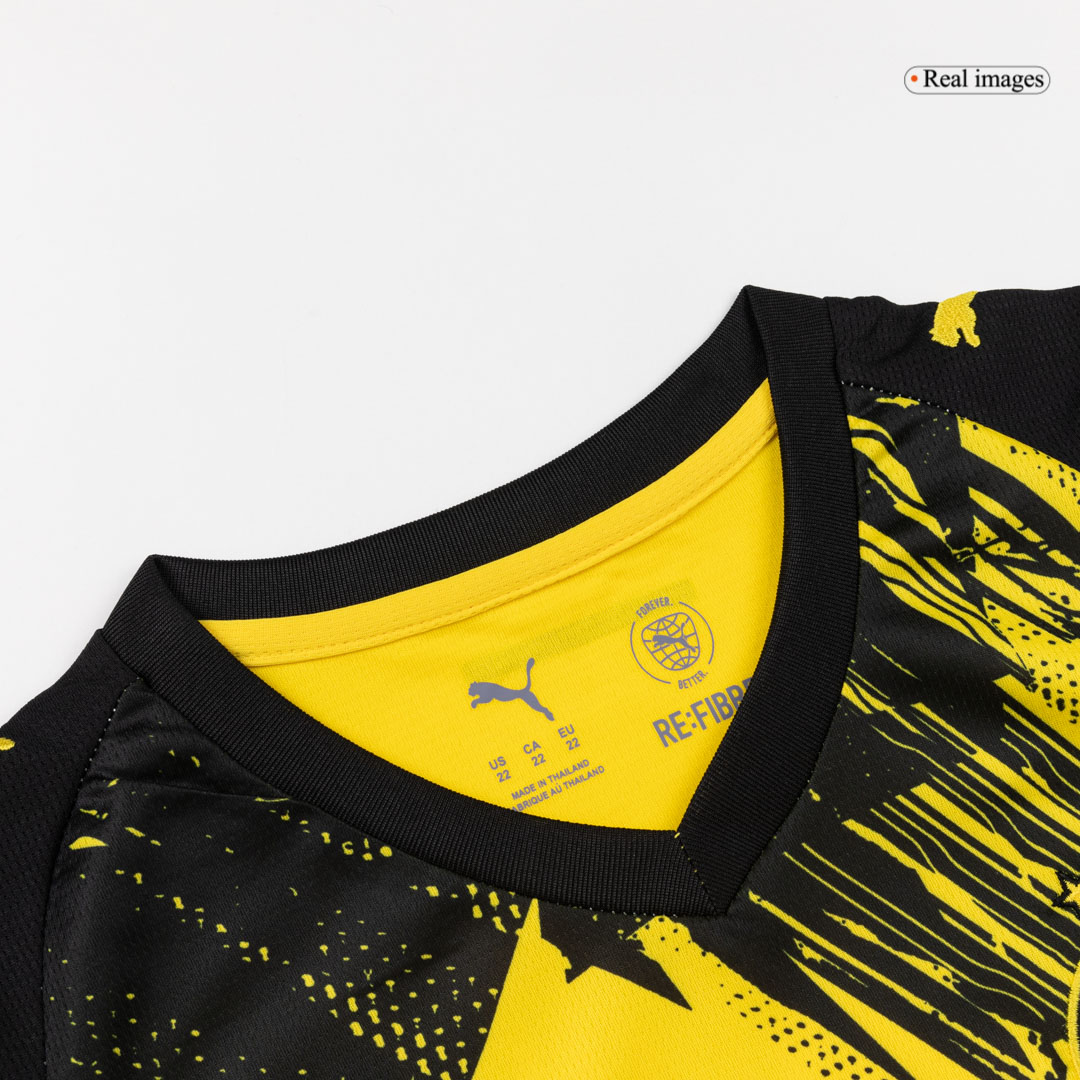 Kid's Borussia Dortmund Home Soccer Jersey Kit(Jersey+Shorts+Socks) 2025/26 - Image 3