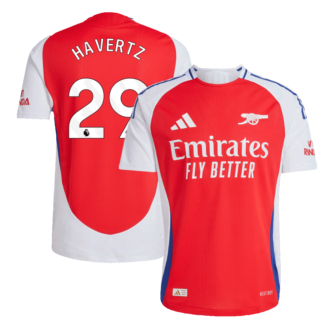 HAVERTZ #29 Arsenal Home Soccer Jersey 2024/25 Player Version