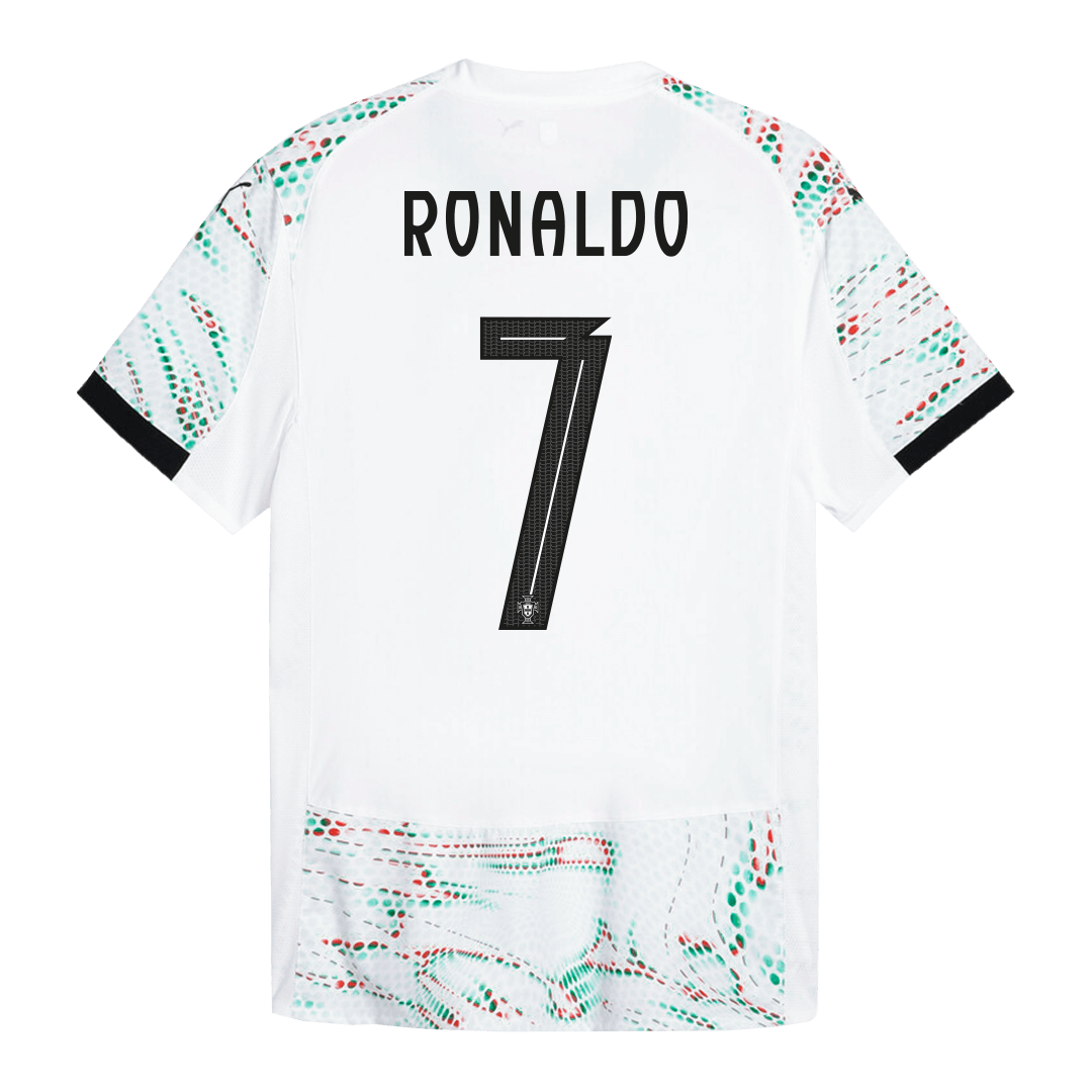 Authentic RONALDO #7 Portugal Away Soccer Jersey 2025 - Image 3