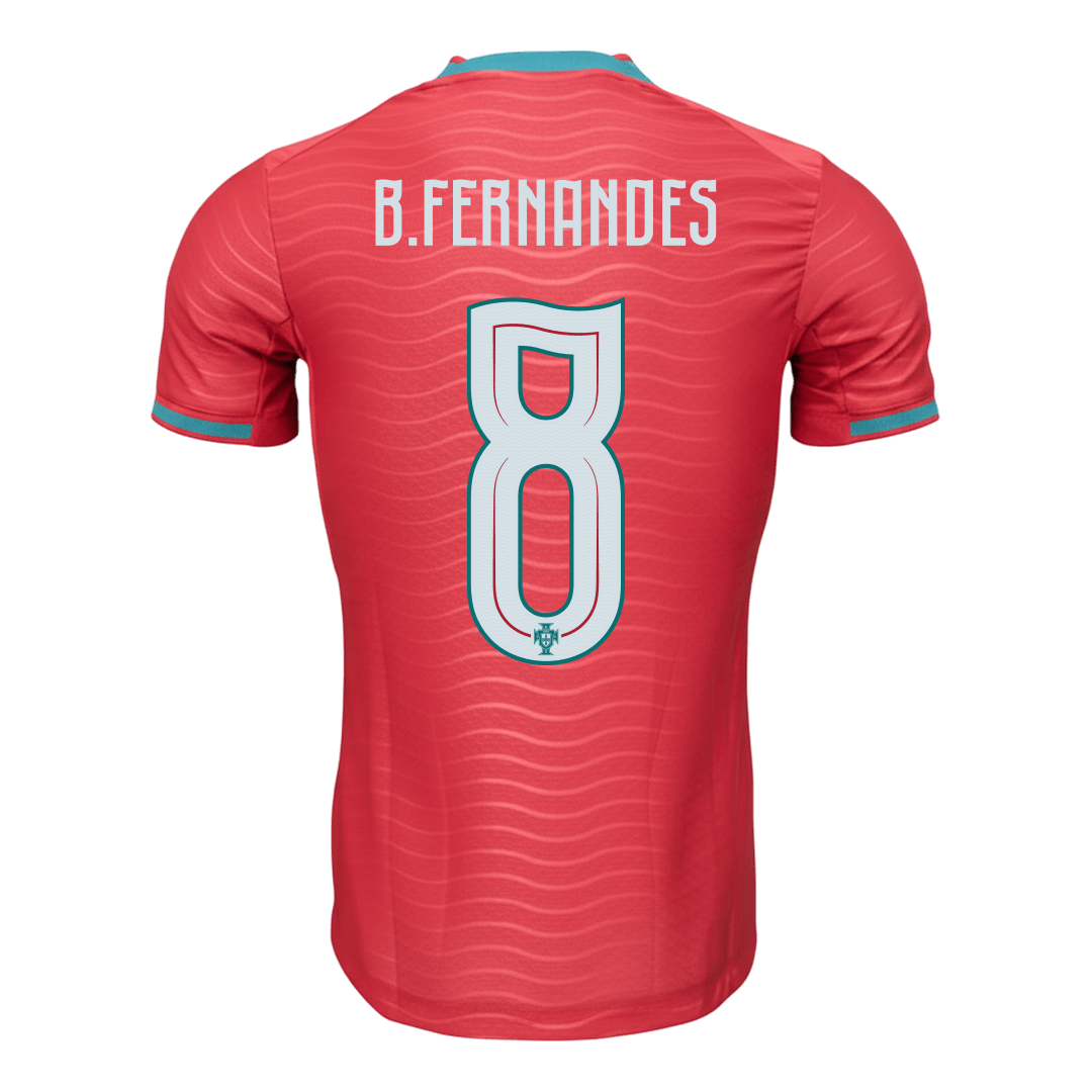 B.FERNANDES #8 Portugal Home Soccer Jersey 2026 Player Version - Image 3