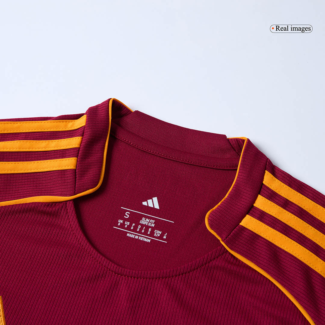 Roma Home Soccer Jersey 2025/26 - Image 7