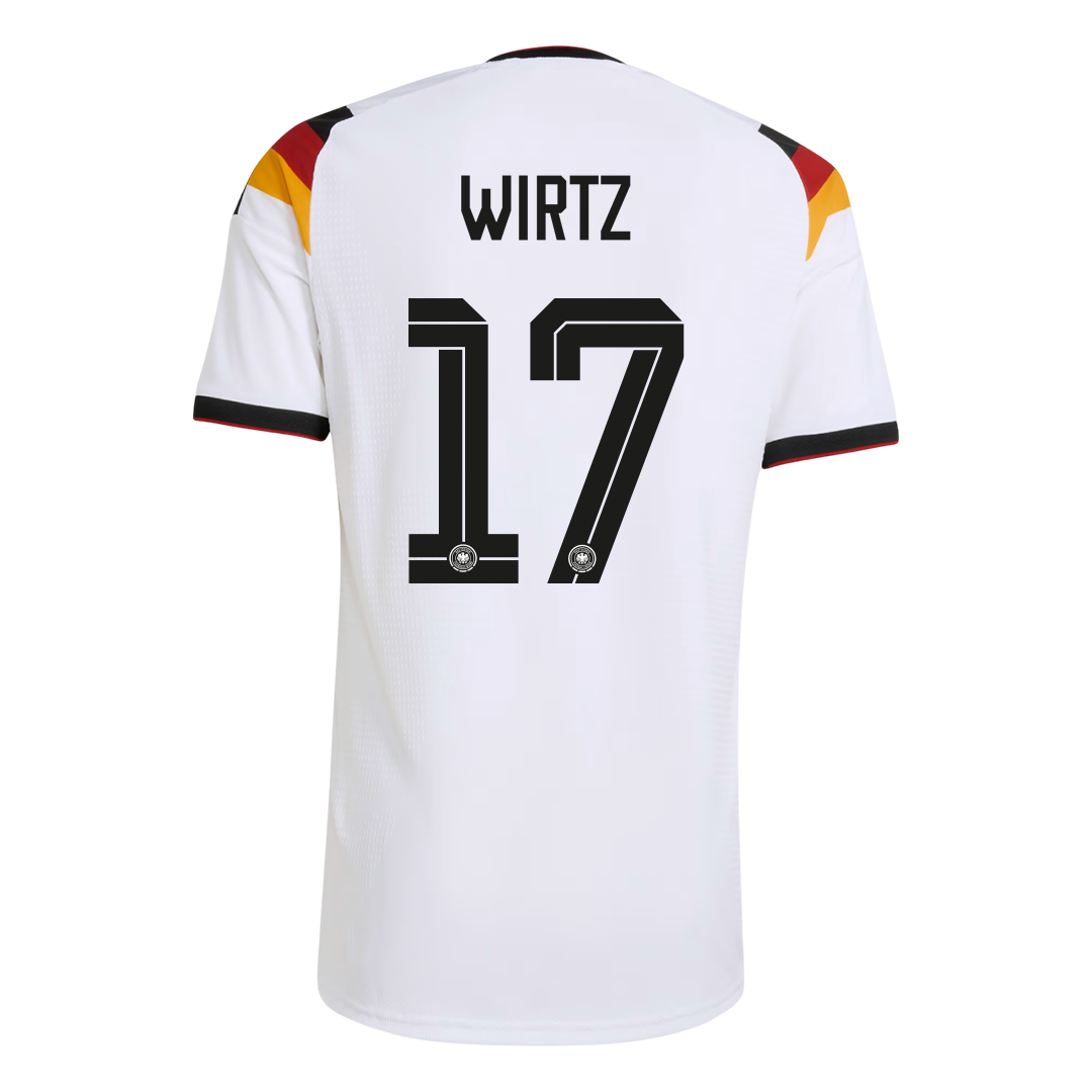 WIRTZ #17 Germany Home Soccer Jersey 2026 Player Version - Image 3